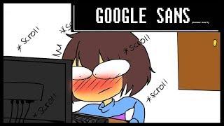 Funny Comic Dub - Google Sans (Undertale Comic Dubs)