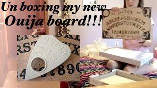 Unboxing my new ouija board