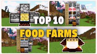 Minecraft 1.20 Bedrock: Top 10 MUST-HAVE Food Farms (Easy to Build!)