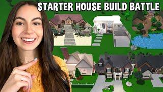 MEGA Starter Home Build-Off CHALLENGE! (Bloxburg Update)