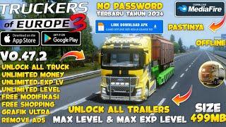 Truckers Of Europe 3 Mod Apk 0.47.2 New 2024 - Unlimited Money Unlock All Truck & Max Level