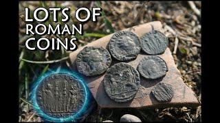 Metal Detecting Panonnia - Amazing Roman Coins in the New Field #24