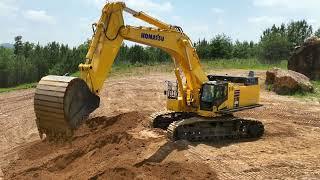 Komatsu Highlights the New PC900LC-11 Excavator at Demo Days