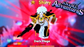 I Got SHINY Secret Dark Mage Fallen Star In Anime Adventures Re-release/Update 19!