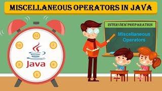 Conditional Operator in Java || Java Instanceof operator Operators || instanceof operator in java