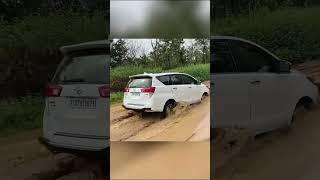 Toyota Innova crysta Water Crossing #shorts #youtubeshorts