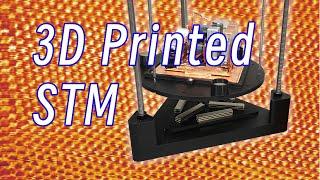 Building a 3D Printed Atomic-Resolution Scanning Tunneling Microscope (STM) | DIY STM Explained