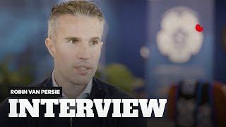 "Ik kijk er heel erg naar uit om te kunnen beginnen" | 𝐈𝐧𝐭𝐞𝐫𝐯𝐢𝐞𝐰 Robin van Persie