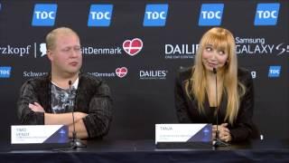 ESCKAZ in Copenhagen: Tanja (Estonia) press-conference