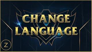 HOW TO Change Language in League Of Legends in 2022 [Any Language : English, Japanese, Portugues]