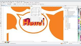 Adding Effects to Text in CorelDRAW (PC)