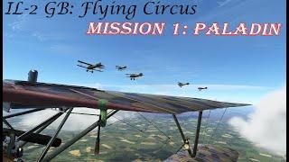 [Il-2 Great Battles] Flying Circus: Red Knights - - Mission 1: Paladin in VR!