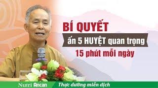 Lương y Ngô Đức Vượng hướng dẫn ấn 5 huyệt quan trọng 15 phút mỗi ngày