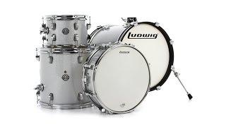 Ludwig Breakbeats 4-piece Shell Pack with Snare Drum Review by Sweetwater