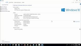 How To Check Computer or System Properties in Windows 10