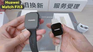 Huawei Watch Fit3 Unboxing White & Black