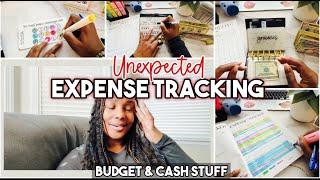 Unexpected expense tracking, then we budget and cash stuff.