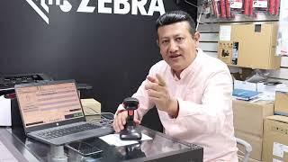 Lector de Codigo de Barras Inalambrico Tipo pistola con Base Manos Libres para Punto de Venta