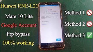 Huawei Mate 10 Lite (RNE-L21) Frp Bypass 2023 without Pc | RNE-L21 Frp Bypass