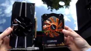 Zotac GeForce GTX 750 Ti - UNBOXING, Ultra Gameplay, Sapphire R7 260X Comparison