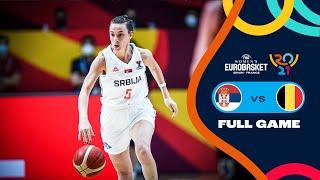 SEMI-FINALS: Serbia v Belgium | Full Game - FIBA Women's EuroBasket 2021 Final Round