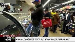 Food prices remain the highest contributor to the inflation rate