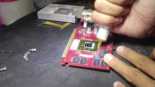 How to repair graphics card no display
