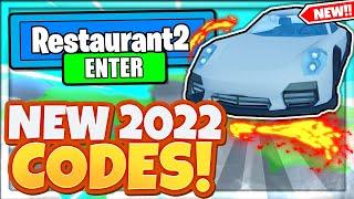 (2022) ALL *NEW* SECRET OP CODES In Roblox Restaurant Tycoon 2!