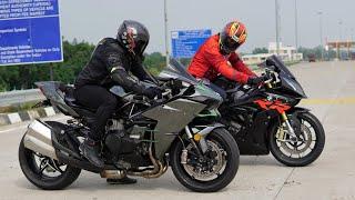 BMW S1000RR VS Kawasaki H2 | Most Awaited!