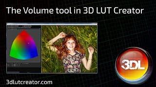 The Volume tool in 3D LUT Creator