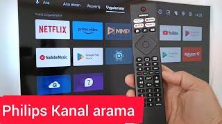 Philips TV  Kanal ayarlama