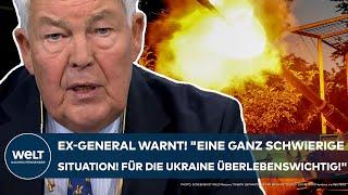 PUTINS KRIEG: Ex-General warnt! "Eine ganz schwierige Situation! Für die Ukraine überlebenswichtig!"