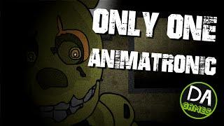 FIVE NIGHTS AT FREDDY'S 3 ANIMATED (One Animatronic At Freddy's) - DAGames