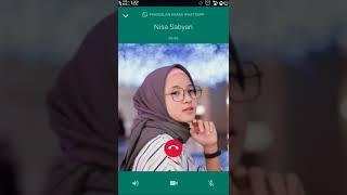 Video call dengan nissa sabyan