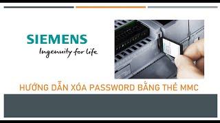 Hướng dẫn gỡ mật khẩu PLC S7 | Remove password PLC siemens