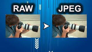 How to convert RAW to JPEG?