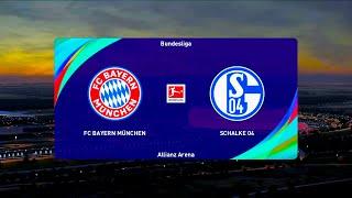 Bayern Munich vs Schalke | Allianz Arena | 2020-21 Bundesliga | PES 2021