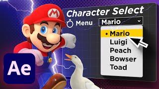 Custom dropdown menus - After Effects 2023