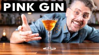 PINK GIN - the easiest 2 ingredient drink you'll ever make