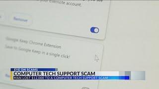 Local man lost $12,000 to a computer tech support scam