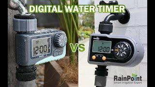 #RainPoint | Review RainPoint Digital Water Controller Series ITV101P & ITV105 Sprinkler Timer