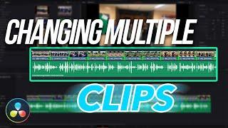 EDIT FASTER | Changing Multiple Clips at Once with the TRIM TOOL | Davinci Resolve 16 Quick Tip!