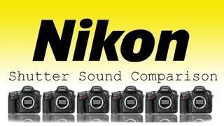 Comparison of Nikon Burst Shutter Sounds