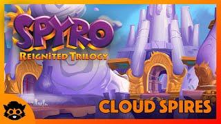 Spyro 3 (Reignited) | Part 4: Cloud Spires 100% (All Gems & Eggs)