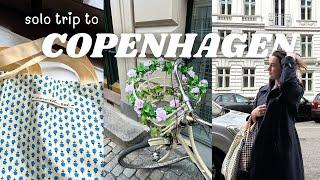 Copenhagen vlog: Trying smørrebrød, shopping on Strøget, spring vibes & thoughts about solo travel