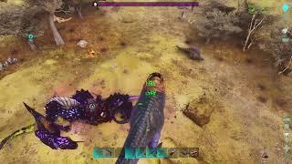 Playing Ark Survival Ascended Extinction Red OSD Complete