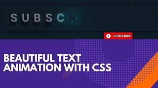 Css Text Animation Effect || Best Css And JavaScript Animation Effect || Css animation 2022.