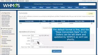 WHMCS: How to Set Up Currencies