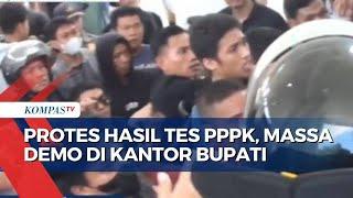 Para Tenaga Honorer yang Gagal Tes PPPK Gelar Aksi Demo di Kantor Bupati Konawe!