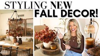 *NEW* 2024 FALL DECOR || FALL DECOR STYLING IDEAS || DESIGNER LOOK ON A BUDGET || AUTUMN DECOR